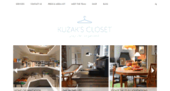 Desktop Screenshot of kuzakscloset.com